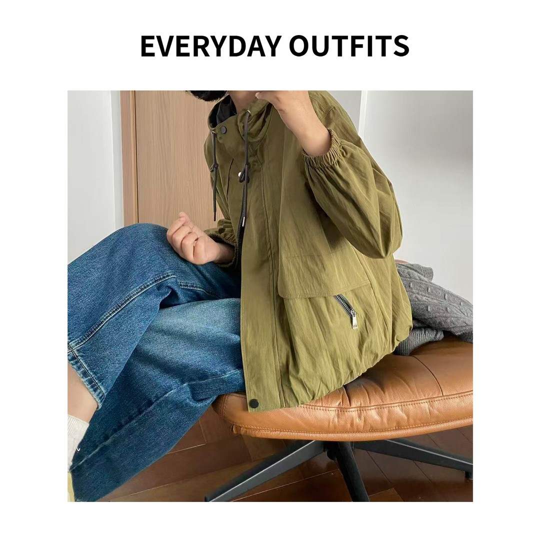 RIDA. 春信休闲·外套6C07百搭复古小众春夏时尚宽松 26003主图