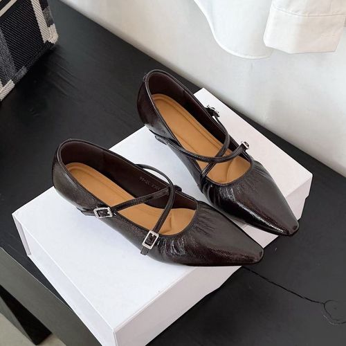 尖头4㎝高跟尖头气质跟鞋单鞋主图