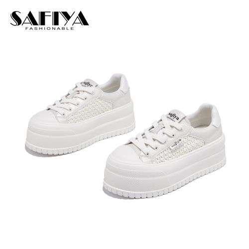 索菲娅Safiya2026春季新款时尚舒适轻便休闲厚底增高鞋SFE1112A77主图