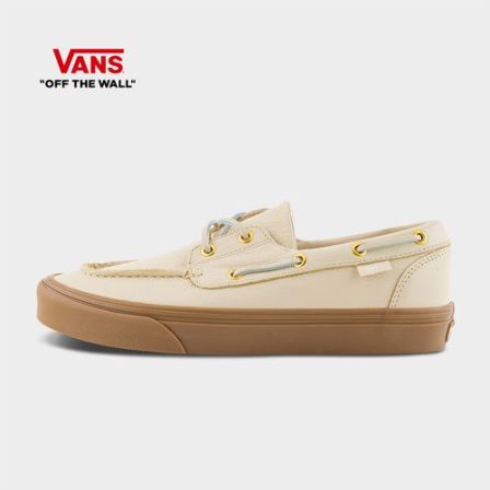 【粉彩风】Vans范斯官方2-Eyelet Boat Shoe卡其色休闲男鞋女鞋板鞋