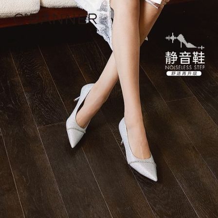 【新品|静音系列】千百度气质细高跟鞋婚鞋女2026春季新款宴会单鞋