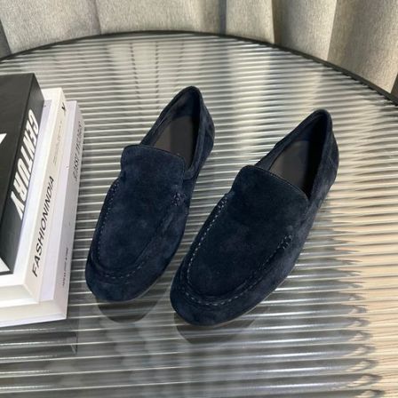 欧洲站2026春季新款真皮软底软面圆头时尚低跟小单鞋女F9611