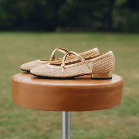 【商城】73hours女鞋一抹明亮2026春季法式高级玛丽珍鞋网面单鞋