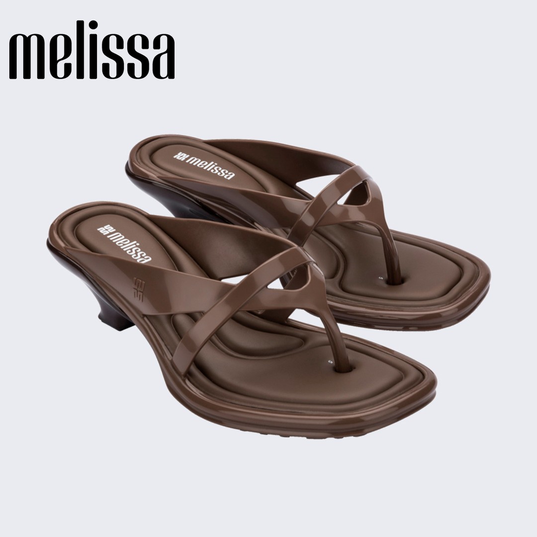 【珠珠专属】Melissa/梅丽莎26新款夏季女多巴胺配色小猫跟人字拖高跟鞋37794主图