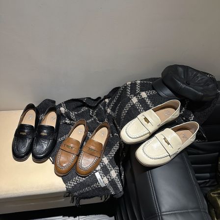 【张领领推荐】TS一脚蹬法式低帮平底小单鞋乐福鞋女MTB67001-X