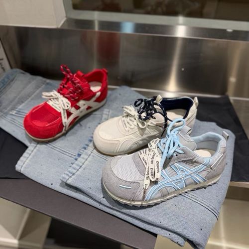 娃娃头~经典百搭网面拼接撞色双鞋带休闲鞋-HGX2603008主图