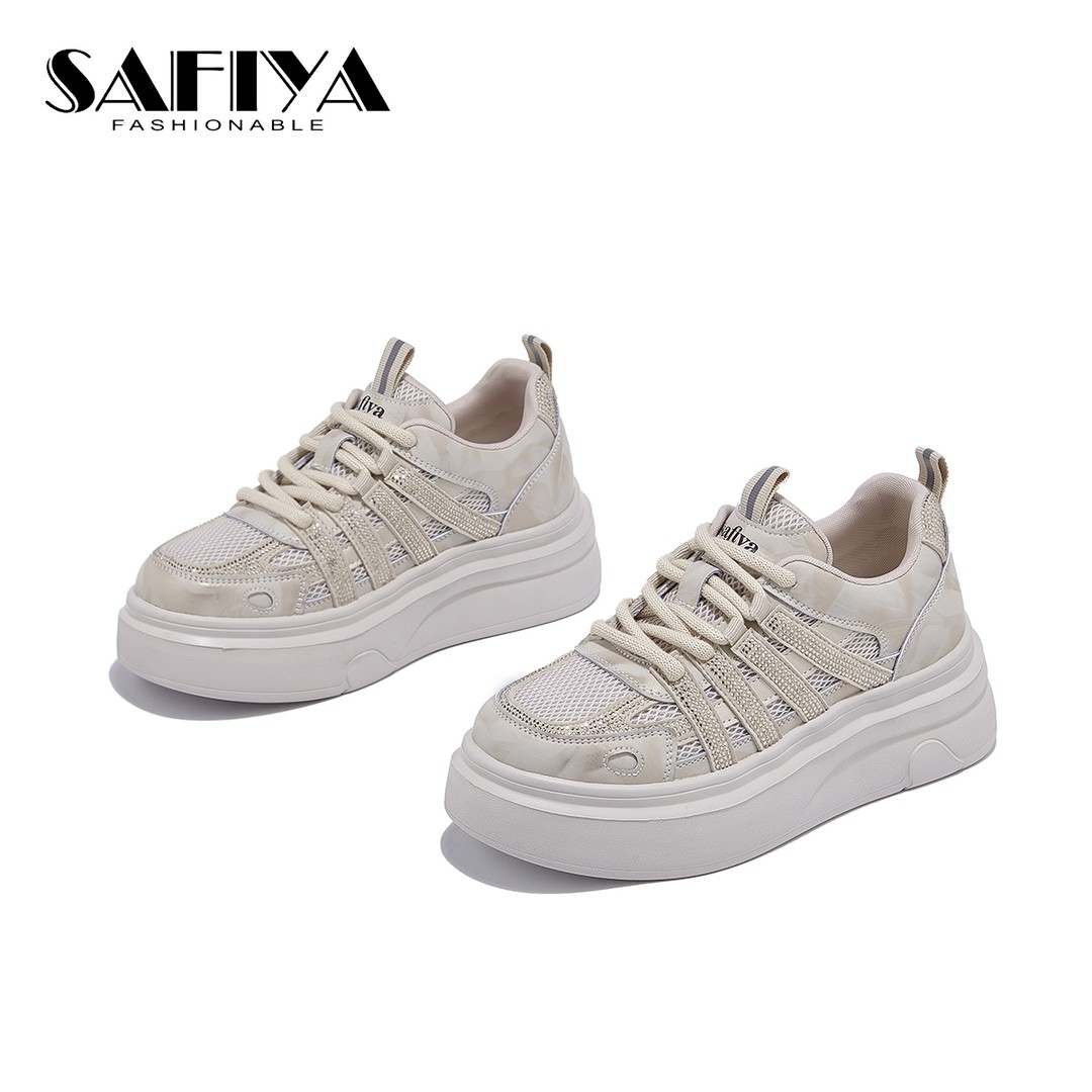 索菲娅Safiya2026春夏新款舒适百搭透气轻便时尚休闲鞋SFE1112A81主图