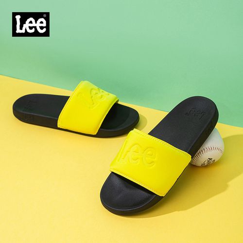 Lee夏季椰子防臭防滑厚底一字拖男鞋沙滩男凉拖拖鞋男外穿凉拖鞋主图