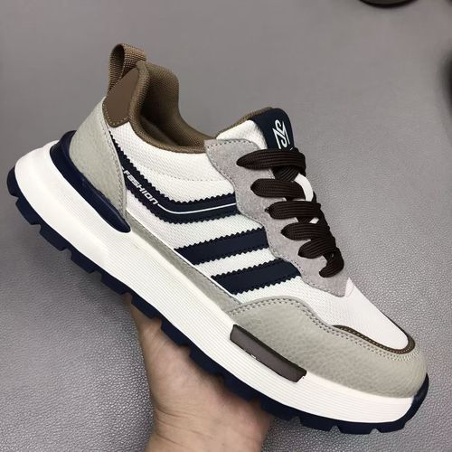 新款透气轻便男士春季百搭潮流跑步运动鞋休闲鞋时尚软底韩版潮鞋主图