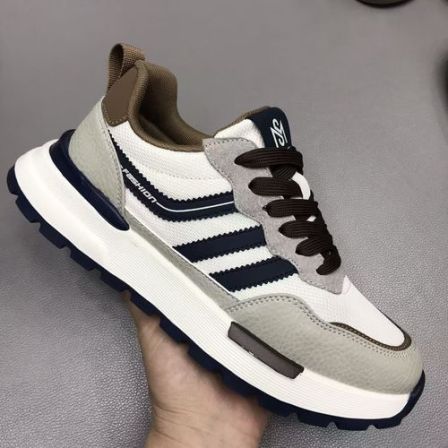 新款透气轻便男士春季百搭潮流跑步运动鞋休闲鞋时尚软底韩版潮鞋