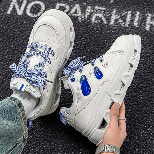 男鞋2026新款春季休闲小白鞋小众设计感板鞋潮流百搭增高潮鞋学生主图