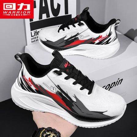 男鞋运动鞋2026春季新款户外运动鞋男潮流透气网面软底跑步鞋