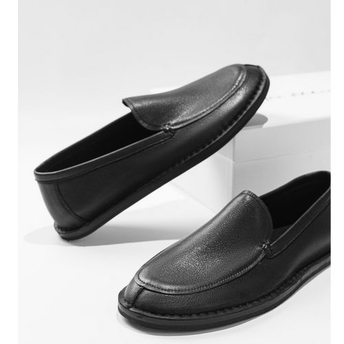 RETRO ADDICT ROW风Cary V1西班牙头层牛皮布雷克缝制工艺一脚蹬主图