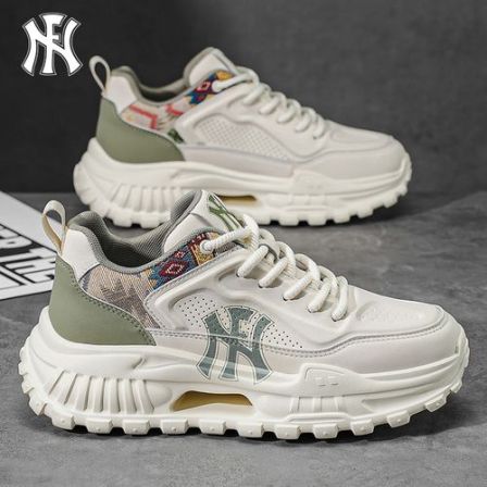 FN男鞋爆款2026春季新款运动鞋防滑耐磨跑步鞋增高4CM百搭休闲鞋