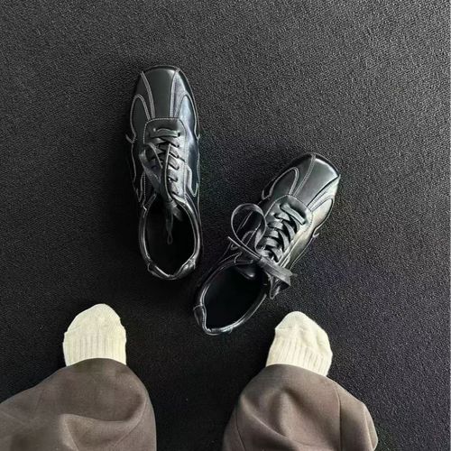 cleanfit德比鞋英伦复古男士商务通勤百搭休闲方头软底皮鞋德比鞋主图