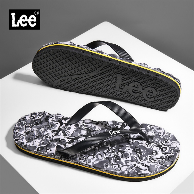 Lee人字拖男2026新款夏季透气防滑软底沙滩拖鞋青春潮流耐磨凉拖主图