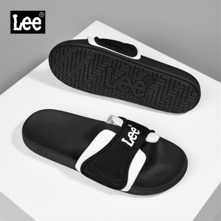 Lee一字拖男2026新款夏季透气防滑软底沙滩拖鞋青春潮流耐磨凉拖
