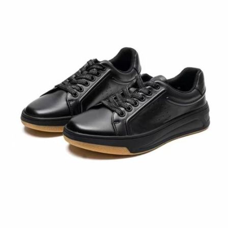 复古休闲牛皮百搭舒适男女款休闲板鞋S-1234