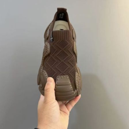 新款高品质男士飞织休闲百搭时尚男鞋