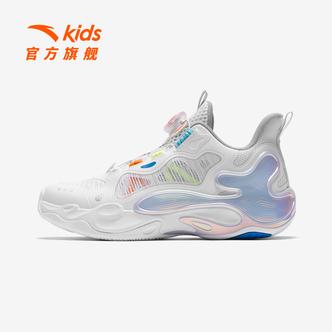 异形安踏儿童男大童篮球鞋2026夏款青少年防滑耐磨旋钮缓震运动鞋主图