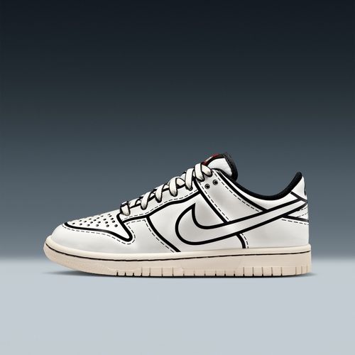 NIKE耐克大童鞋DUNK LOW x LEGO COL GS运动休闲鞋IF2117-100主图