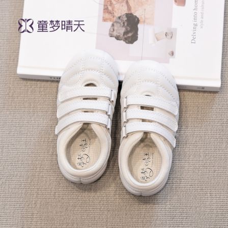 童梦晴天女童德训鞋2026春季新款儿童板鞋休闲风鞋子防滑软底轻便