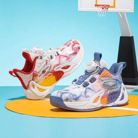 哈比熊春季新款男童儿童篮球鞋6-12岁轻便休闲AS8169