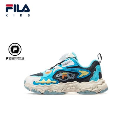 【小璐专属】【化石鞋】斐乐儿童26年新款童鞋运动舒适时尚复古跑鞋K14B611107