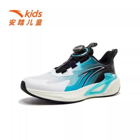 安踏儿童2026春夏季新品男大童运动跑鞋旋钮扣童鞋中小学生运动鞋