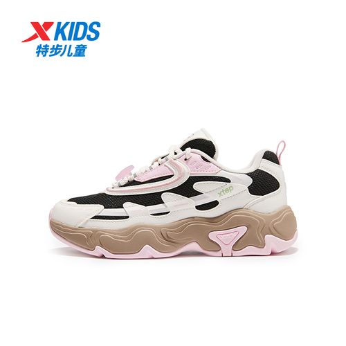 特步儿童春季新款耐磨休闲鞋中大童舒适百搭运动鞋674114329014主图
