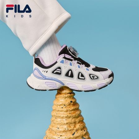 【斐乐儿童秒角鞋】2026年春季新款儿童复古运动跑鞋小童K14B541101