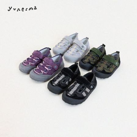 允儿妈女童2026春季新款山系魔术贴运动鞋儿童户外休闲鞋宝宝鞋子