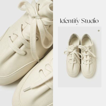 IDENTIFY香香百搭柔软真皮绵羊皮平底小单鞋休闲鞋26SSN022627