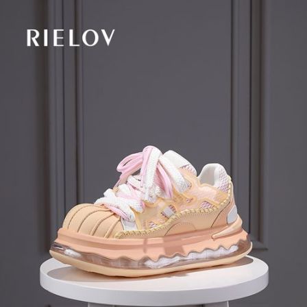 【RIELOV】增高6cm时尚潮流百搭女士休闲鞋2069-56