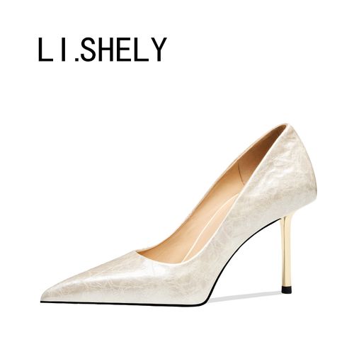 【A40号】2026年春季新品新中式法式细跟高跟尖头单鞋时尚百搭女鞋主图