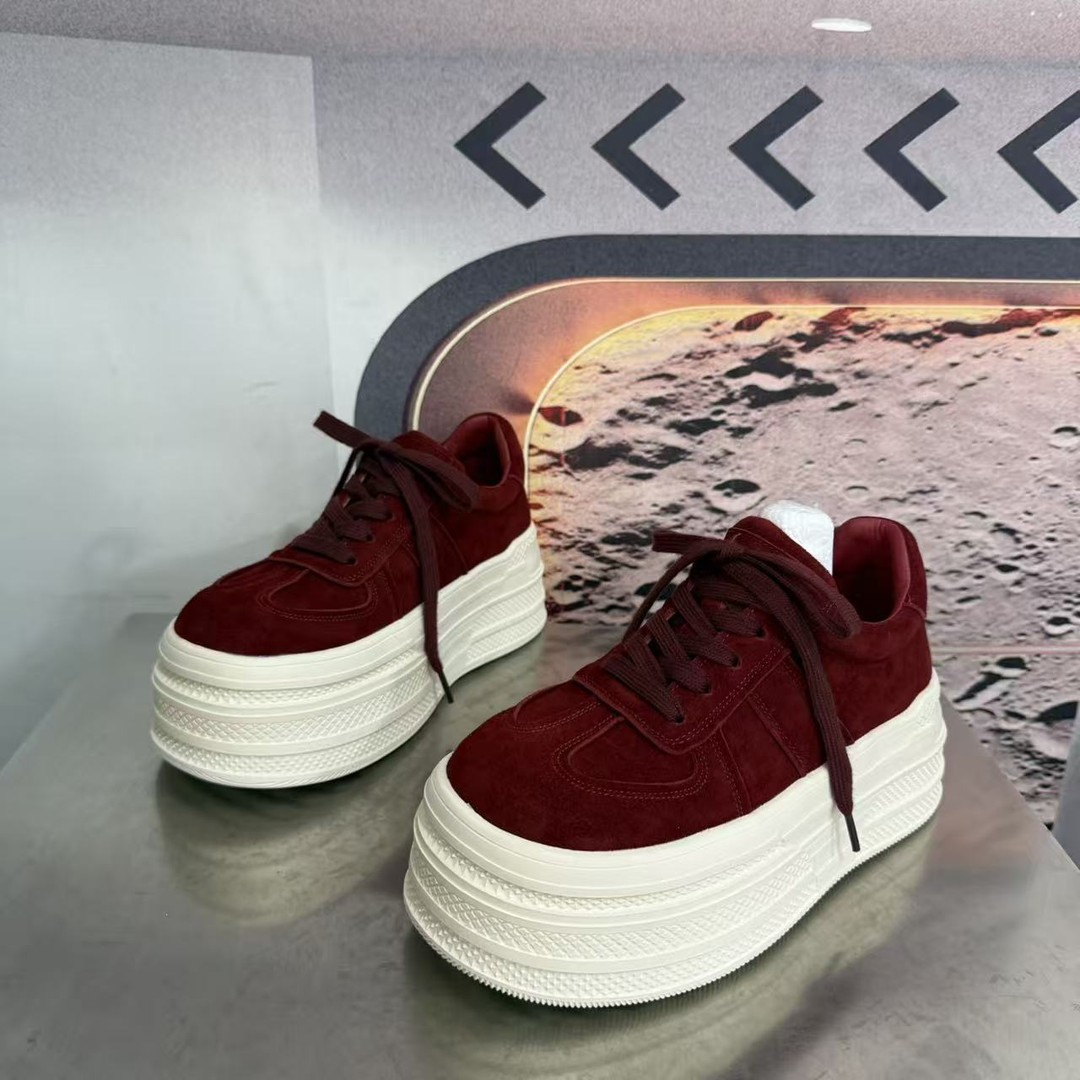 2022-1秋款新款2025圆头系带韩版简约休闲板鞋潮流百搭ins主图