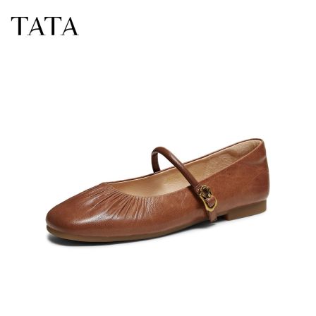 TATA/他她2026春商场同款浅口女休闲气质玛丽珍鞋新款Y8GB1AQ6