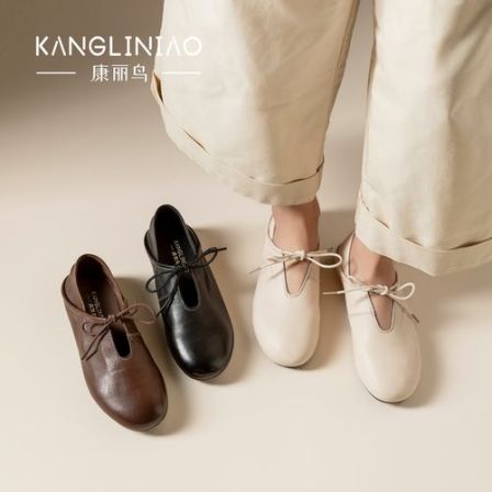 头层牛皮透气女鞋2026新款女款爆款时尚百搭气质单鞋阔腿裤必备鞋