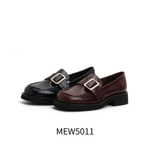 专柜高端春季高端圆头乐福鞋时尚潮流女鞋-MEW5011主图