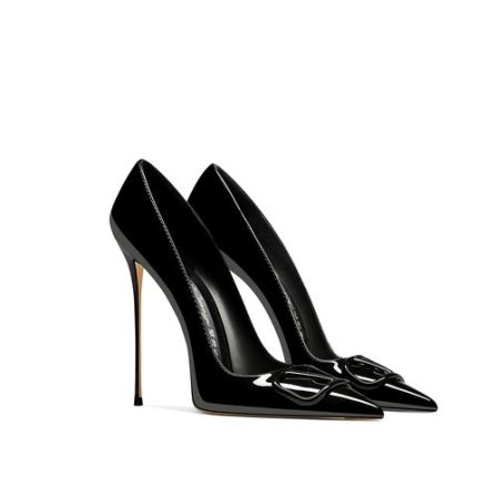 高档2026新款百搭黑色尖头洋气大码职业优雅气质潮牌宴会高跟鞋