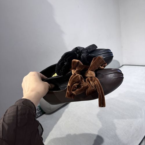 850-1复古法式风格方头百搭女单鞋主图