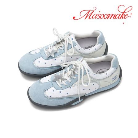 玛速主义2026年春季新款百搭星星德训鞋学生运动休闲鞋平底单鞋女