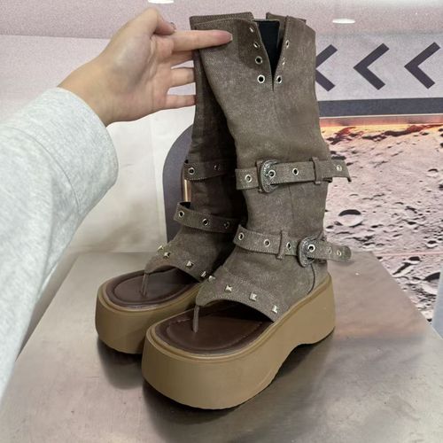 9811-7新款2026长筒爆款精品长筒时装靴子百搭骑士靴主图