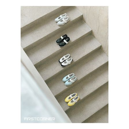 FIRSTCORNER VORTEX90扭曲复古羊皮金属感玛丽珍厚底休闲运动鞋