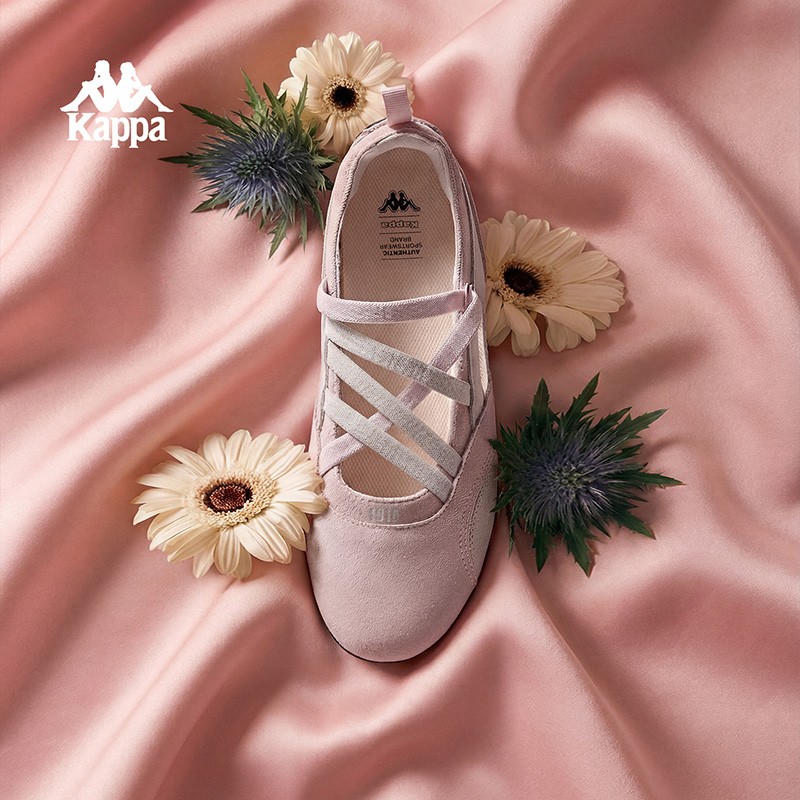 Kappa/卡帕芭蕾风时尚休闲女鞋背靠背春季薄底运动芭蕾风31CA主图