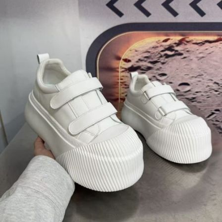 6628-9新款2026圆头系带韩版简约休闲板鞋潮流百搭ins