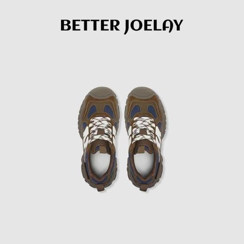 BETTER JOELAY -【棕褐机能】休闲复古休闲低帮平底鞋百搭时尚Z6902主图