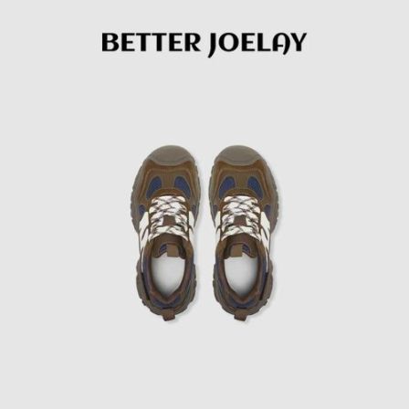 BETTER JOELAY -【棕褐机能】休闲复古休闲低帮平底鞋百搭时尚Z6902