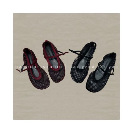 【DATOUHEI 春季】经典百搭爆闪平底网鞋D226P02694