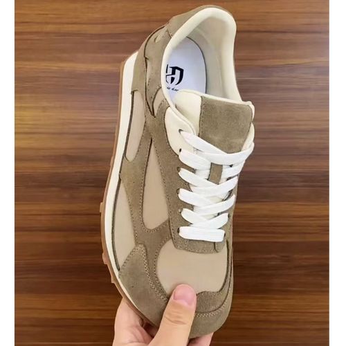 新款高品质男士科技布休闲百搭男鞋主图